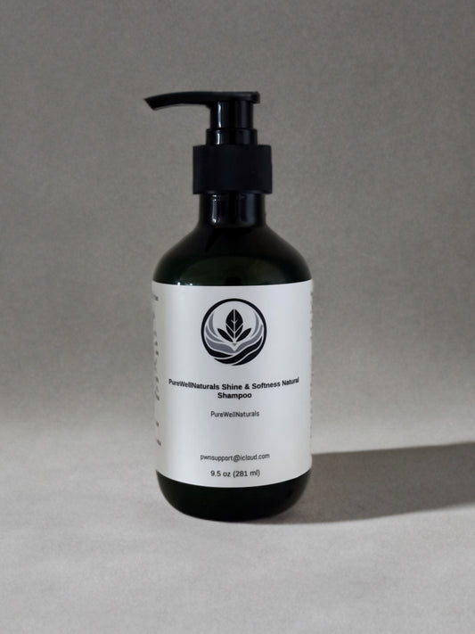 PureWellNaturals Shine & Softness Natural Shampoo